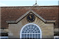 War Memorial clock at the Denes High School, Lowestoft