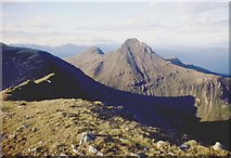 NM3794 : Ainshval south ridge by Alan Reid