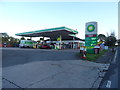 Service station on the A48, Alvington