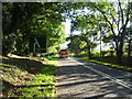 Highfield Road approaching the A48