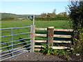 Footpath off the A48