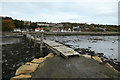 NS9885 : The end of Culross Pier by David Rogers