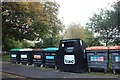 Recycling bins by London Fields, Dalston