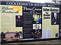 NY1230 : Cockermouth History Wall by Jennifer Petrie