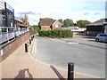 TL8619 : Entrance of Kelvedon Railway Station by Geographer