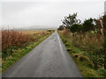 Minor road heading towards Mill of Bandley