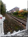 Leiston: the former station, from the Station Road level crossing