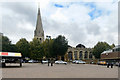 Wellingborough, Market Place and All Hallows Church