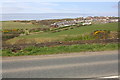 NX9820 : View over A595 towards coast NE of Parton by Luke Shaw