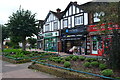 Shops at the southern end of The Oval