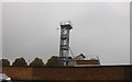 Fire station tower on Fleming Way, Swindon