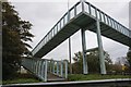 Footbridge over Caister By-pass