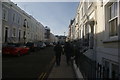 View back along Hillgate Place