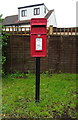 Elizabeth II postbox on Church Road, St Brides Wentlooge