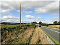 View west along the A691