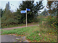 Path near the A45 (Nene Valley Way)