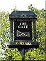 Sign for The Gate, Rickmansworth Road