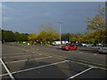 SJ8832 : Car park at Stafford M6 services northbound by David Smith