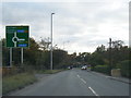 A679 Burnley Road nears the A56 junction