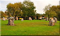 ST7381 : Memorial Stone Circle, Badminton Road, Chipping Sodbury, Gloucestershire 2019 by Ray Bird