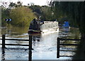 Flooding along the Grand Union Canal at Birstall