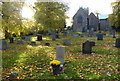 SK5908 : Churchyard of St James the Great in Birstall by Mat Fascione