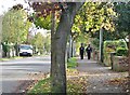 Bobbies walking their beat along Cecil Road