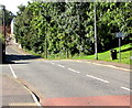 Cowbridge Road School/Ysgol direction sign, St Athan