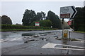 Abingdon Road at the entrance to Milton Hill