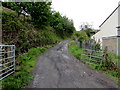 Farm access road, Cwmgiedd, Powys