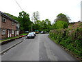 North along Heol Giedd, Cwmgiedd, Powys