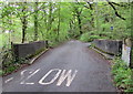SN7811 : Nant-gwinau Bridge, Cwmgiedd, Powys by Jaggery