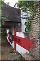 River bank footpath under bridge carrying Huntingdon Road