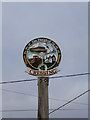 TL7920 : Cressing Village sign by Geographer