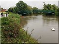 SP2965 : The river is higher than yesterday, Warwick by Robin Stott