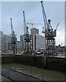 TQ3879 : Cranes past and present by John Sutton