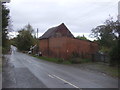 Brick built barn on the B4361, Richard