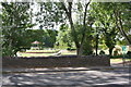 View of bandstand in Elsecar Park from Wentworth Road