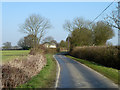 Road to Great Leighs via Lyons Hall