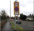 End of Clearway sign, Northern Avenue, Cardiff