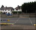 Twin pelican crossings, Northern Avenue, Cardiff