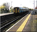 Barry Island train leaving Cadoxton station