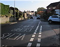 Junction of Little Moors Hill and Gradon Close, Cadoxton