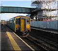 Aberdare train at Cadoxton station