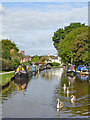 Trent and Mersey Canal in Stone in Staffordshire