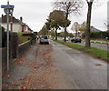 All cyclists direction sign, Ash Grove, Whitchurch, Cardiff