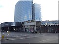 Old clock and facade by London Bridge station