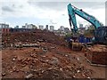 Demolition site on Legge Street