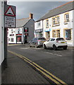 Warning sign - humps for 40 yards, East Street, Llantwit Major