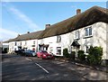 Thatched cottages on Fore Street